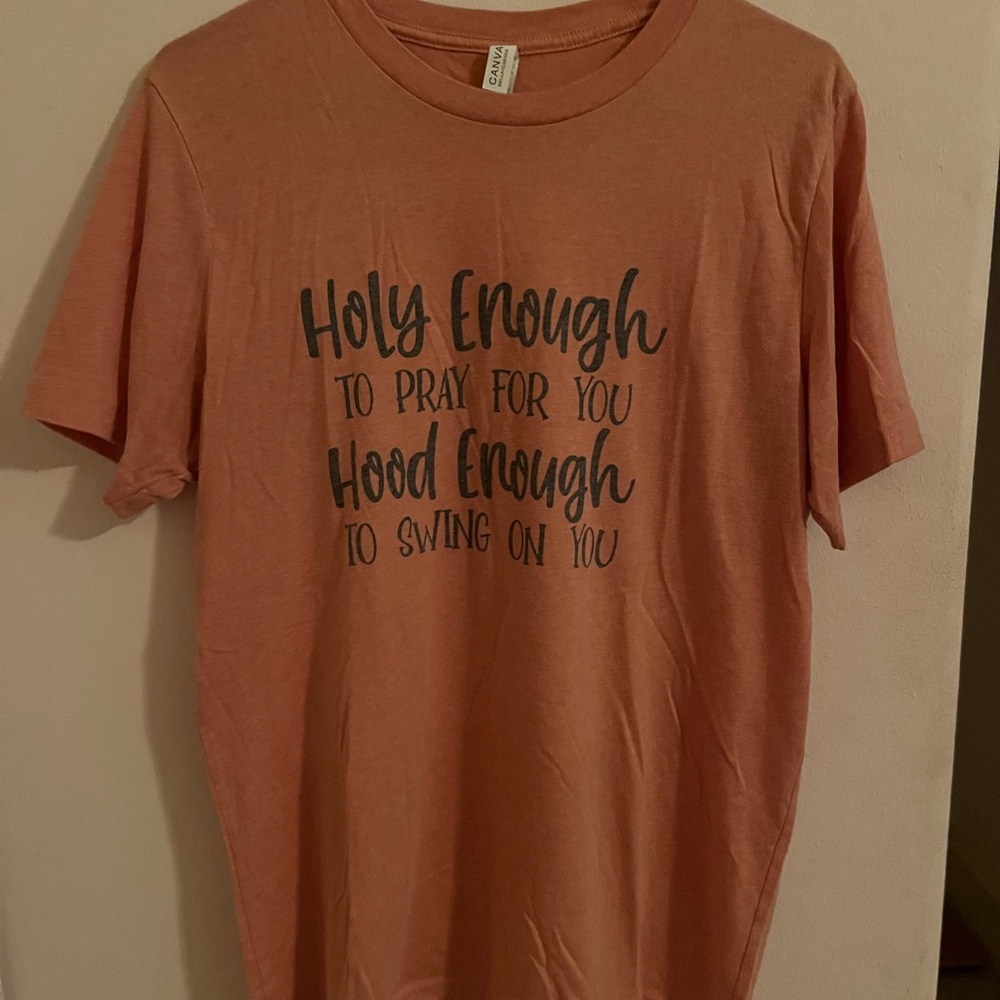 Bella Canvas Peach Tee